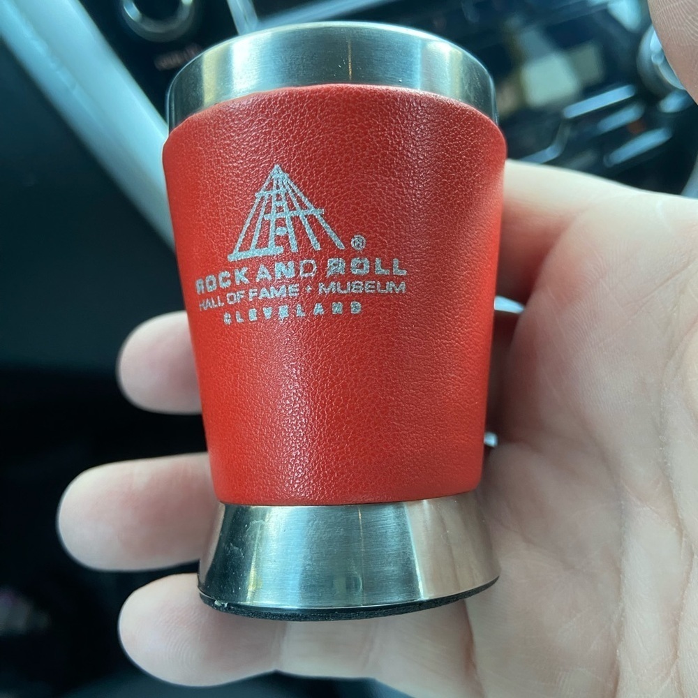 Rock ‘n’ roll Hall of Fame metal shot glass T5 - Picture 5 of 5